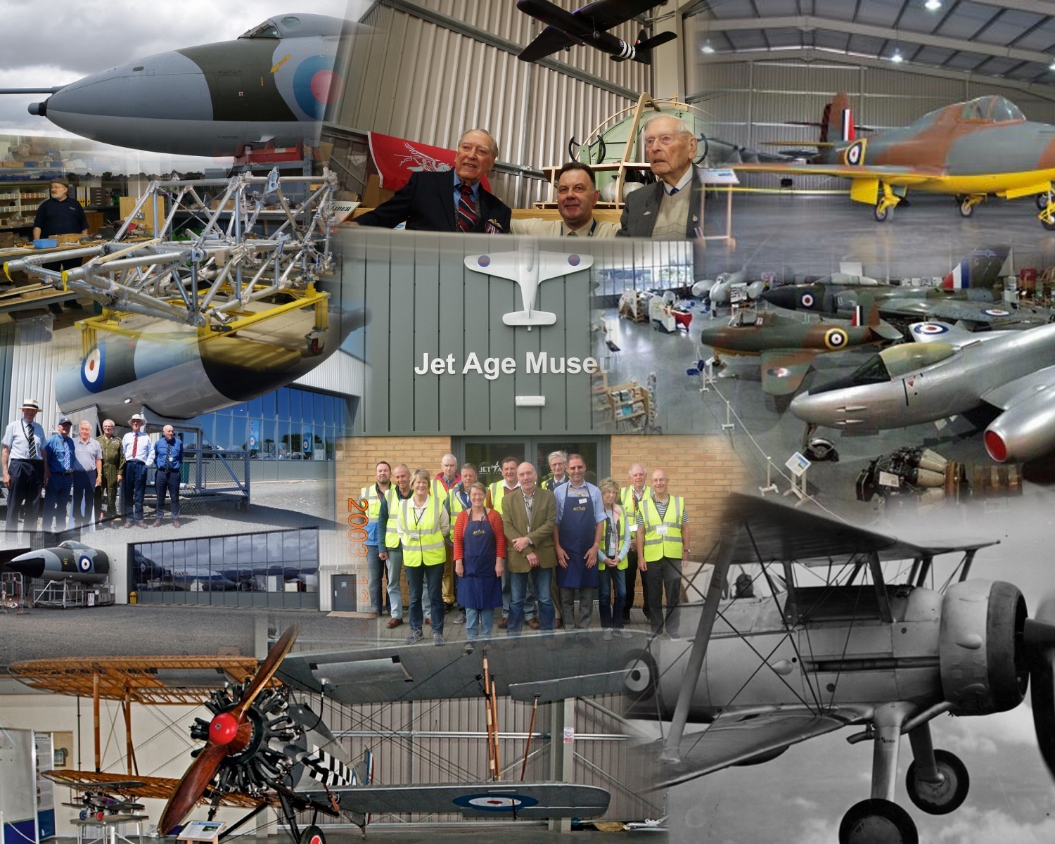 Jet Age Museum Collage
